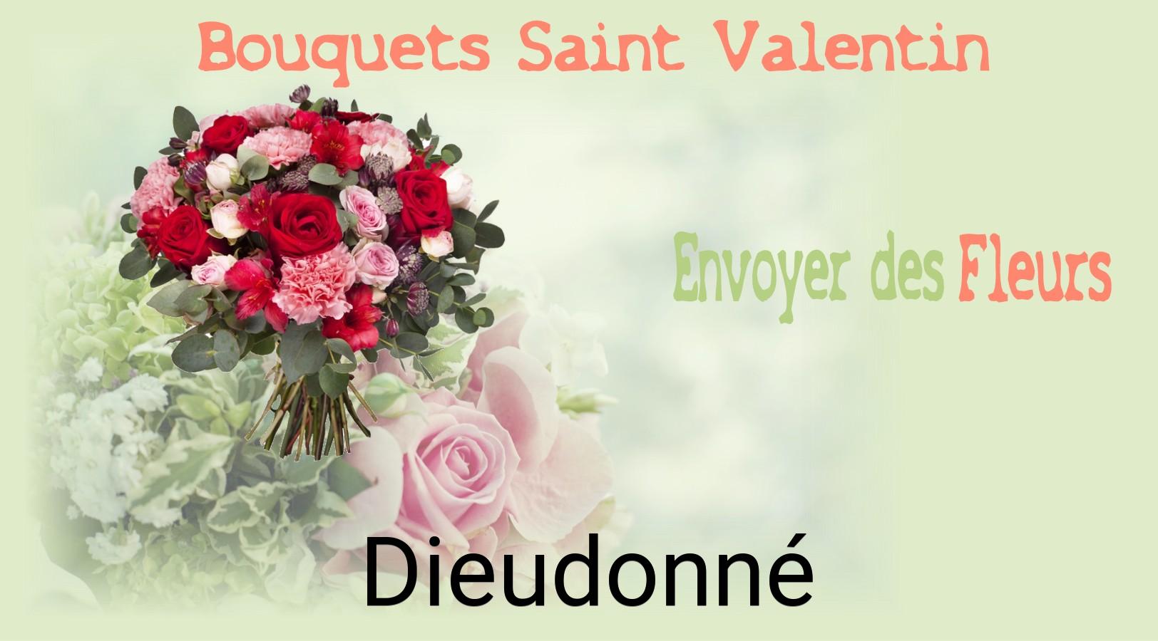 Roses de Saint-Valentin livrées à Dieudonné